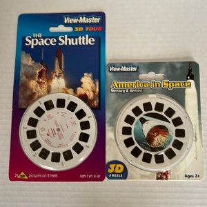 2 3D View Master Reels unopened